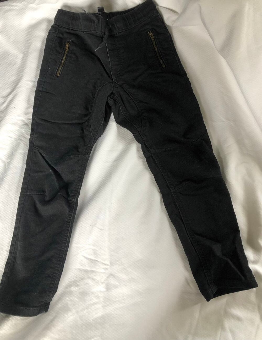 Art Class black super skinny khaki pants boys size 6